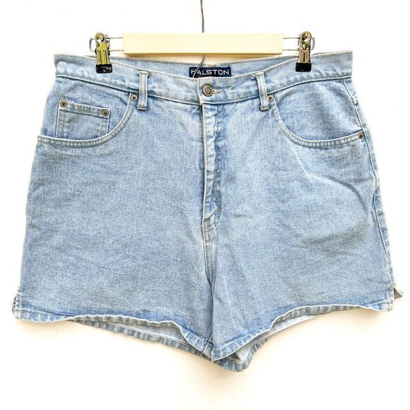 Vintage Halston Jeanswear Denim Jean Shorts - Picture 4 of 7